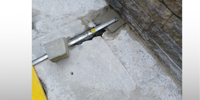 Terrassenrinne auf Spezialmass